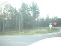 concrete mixer driving around concrete mixer driving around