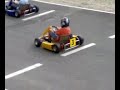 galarraga y adrian hechando unos pikes en el karting