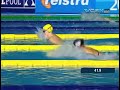 Jones Edges Kirk in Breaststroke