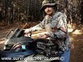 http://www.survivalistboards.comDescription of a fanny pack I use when hunting.  The contents of the fanny pack should cover some basic survival tools - such as a poncho, knife, food, matches, water and cord.If you become lost in the wilderness, the fanny pack should provide the tools needed to set up a shelter and build a fire.The GPS is a garmin, the compass is a Silvia, the rifle is a remington model 700 BDL mountain rifle in 280 / 7mm express.