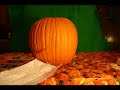 Scary Ghost Carves Halloween Pumpkin II (2007 Edition)