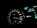 Mercedes GL350 CDI BlueEfficiency: Accelerating to top speed on the German Autobahn