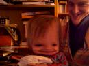 eloise se fait des grimaces