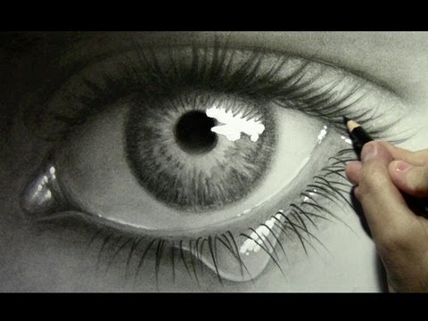 how to draw realistic eyes