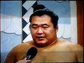 大相撲H19十日目豊ノ島勝ち越しインタビュー