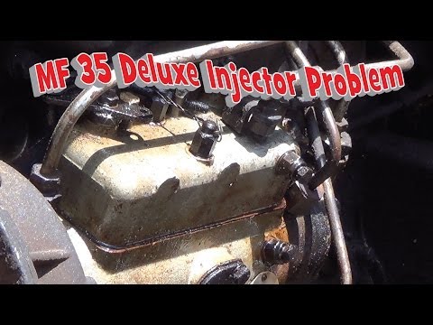 how to bleed a massey ferguson 35