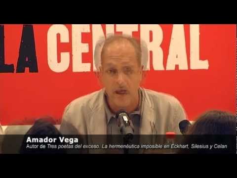 Presentació del llibre 'Tres poetas del exceso', d'Amador Vega