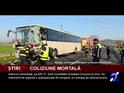 Coliziune mortală, pe DN 17