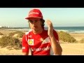 Ferrari F1: Fernando Alonso at Lanzarote training camp