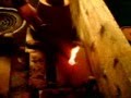 Home-Made flamethrower explosion