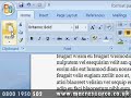 Microsoft Word 2007 Training Courses