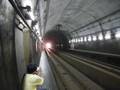 EH500 青函トンネル竜飛海底駅 貨物列車通過