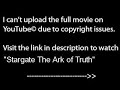 Stargate The Ark of Truth, PART 1 /9,full film/movie online part1