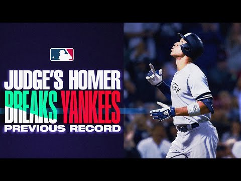 Video: Judge, Yankees break franchise home run record