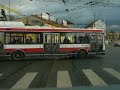Ride tram Anitra line 4_Husovice-Malomerice sharp curve