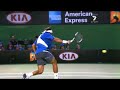 Fernando ゴンザレス Backhand - slow motion