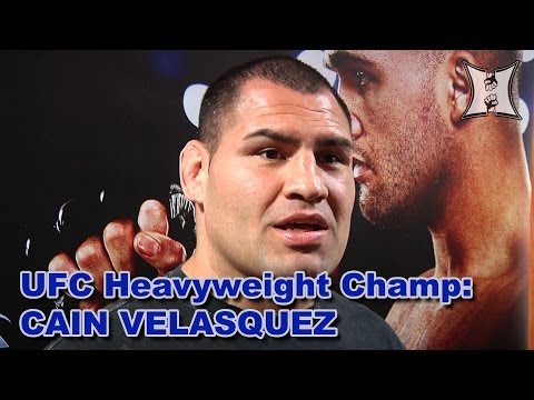 UFC Heavyweight Champ Cain Velasquez Gives Us An Update (HD)