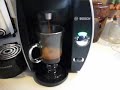 Premier caf� avec Tassimo de Bosch