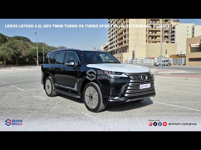 Lexus LX700h 3.5L HEV TWIN TURBO V6 TURBO SPORT 7S MARK LEVINSON | AUTO PARKING, 2026MY video