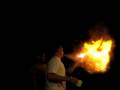Corn Starch Fire Ball