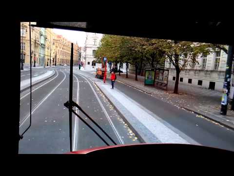 Prague tram line 18 (Nadrazi Podbaba - Vozovna Pankrac)
