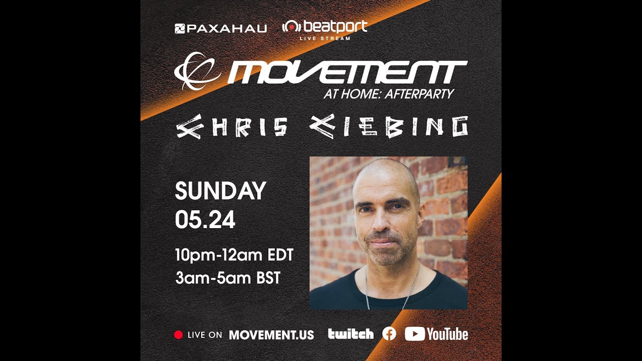 Chris Liebing - Live @ Movement x Home Afterparty 2020
