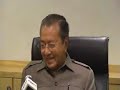 Press Conference Tun Dr Mahathir Mohamad Part 1