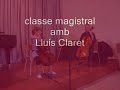un moment de la classe magistral que el violoncelista llu�s claret va fer a l'emvic el 9 e juny de 2007