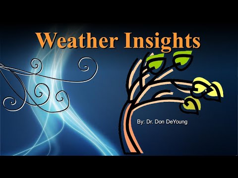 Origins – Weather Insights with Dr. Donald DeYoung