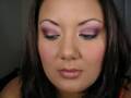 Ecchymosis (pink/purple/magenta eyeshadow - dollar store brands)