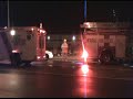 Single vehicle rollover into a ditch
