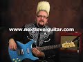 Guitar fingerpicking blues Brian Setzer rockabilly style