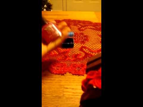 how to make purple nail polish