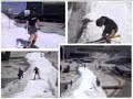 Nieve artificial a 30�C