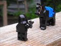 Fight scene: Dark Night Vs. Robot!!!