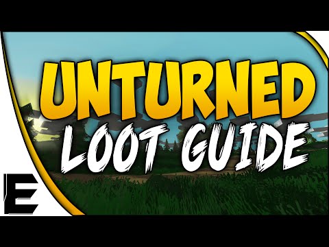 LOOT!!! - Unturned ➤ Download Unturned Free - http://store.steampowered.com/app/304930/ Unturned ➤ SURVIVAL GUIDE - Loot Location & Map Guide - How To Find Military Loot & Rare Items. A step by step...