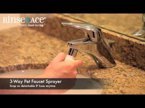 how to unclog faucet sprayer