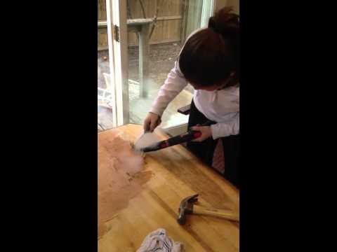 how to remove veneer