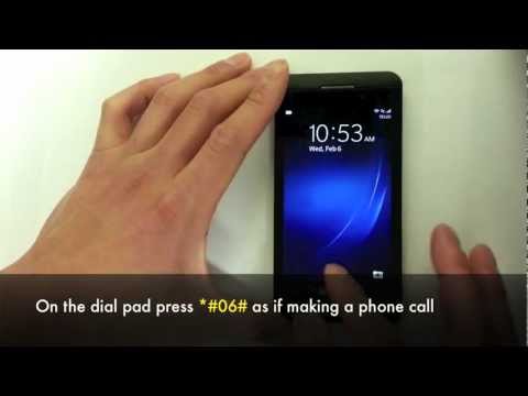 how to locate a lost blackberry z10