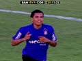 bahia 0 x 3 corinthians

est�dio: j�ia da princesa, feira de santana (ba)
data/hora: 18/10/2008 - 16h (de bras�lia)
�rbitro: wallace nascimento valente (es)
auxiliares: gelson pimentel rodrigues (es) e geraldo pimentel rodrigues (es)

p�blico e renda: n�o informados
cart�es amarelos: alisson e �merson cris (bah) e bebeto (cor)

gols: morais, 8'/1�t (0-1); dentinho, 11'/2�t (0-2); dentinho, 33'/2�t (0-3)

bahia: darci, alison (19'/2�t - f�bio), cl�ber carioca, rog�rio e luciano baiano (12'/2�t - caio); fausto, em�rson cris (31'/2�t - willames), danilo cruz e avine; paulo roberto e marcelo ramos. t�cnico: ferdinando teixeira.

corinthians: felipe, alessandro, f�bio ferreira, william e wellington saci; cristian, elias, morais e douglas (43'/2�t - diogo rinc�n); dentinho (41'/2�t - lulinha) e bebeto (18'/2�t - ot�cilio neto). t�cnico: mano menezes.