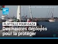 L'Italie et l'Espagne déploient des navires pour protéger la flottille en route vers Gaza