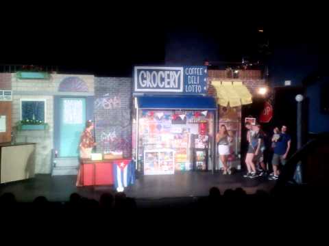 gandolisimo - SLAM Summer musical 2013 presented by Springville Center for the Arts. Caroline Francisco as Piragua Gal.