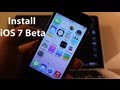 Install iOS 7 Beta - iOS 7 Boot & Walkthrough ...