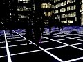 Commuters negotiate a spacetime grid