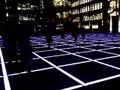 Commuters negotiate a spacetime grid