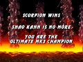 mortal kombat trilogy snes perfect flawless victory run with scorpion. this is 100% real.