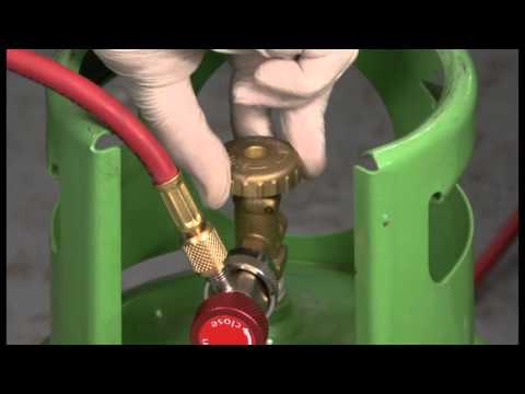 how to recover auto a c refrigerant