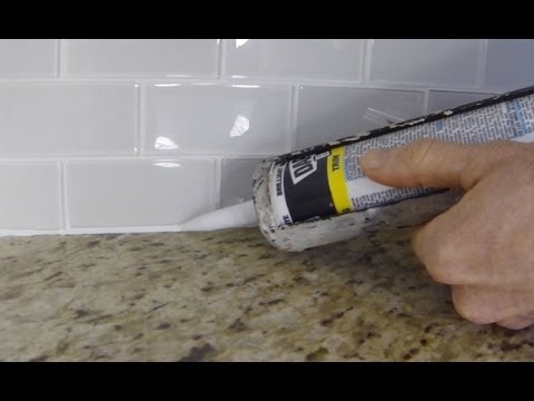 how to remove tile backsplash