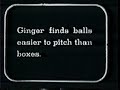 Harold Lloyd in OVER THE FENCE (1917)