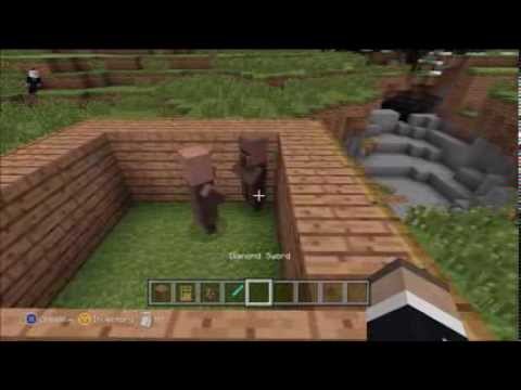 how to make a baby villager in minecraft